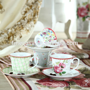100CC Elegant French Ceramic Coffee Cups